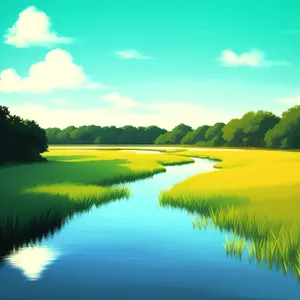 The Serene Beauty of Lakeside Sunset