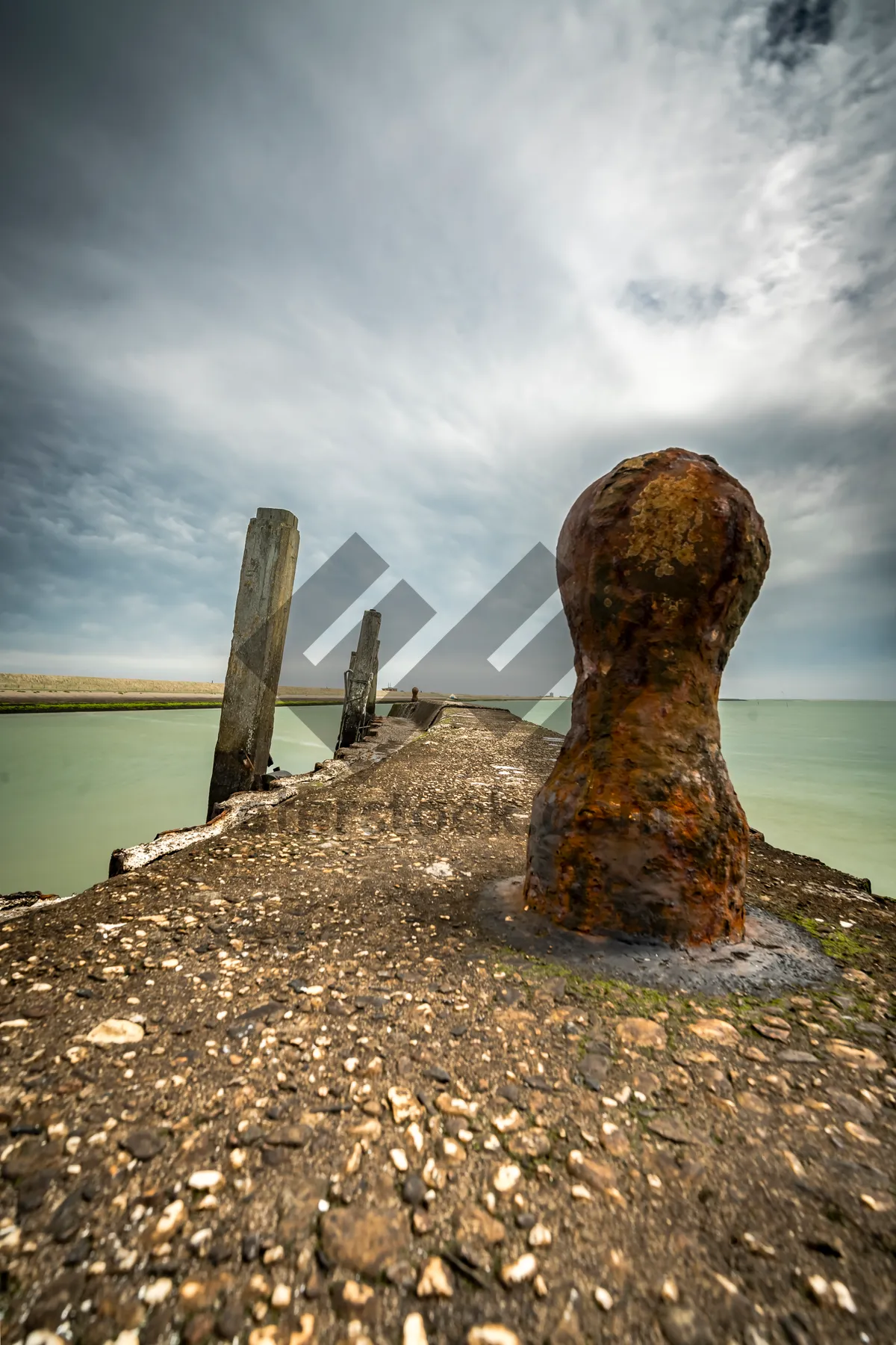 Picture of Ancient Megalith by the Ocean