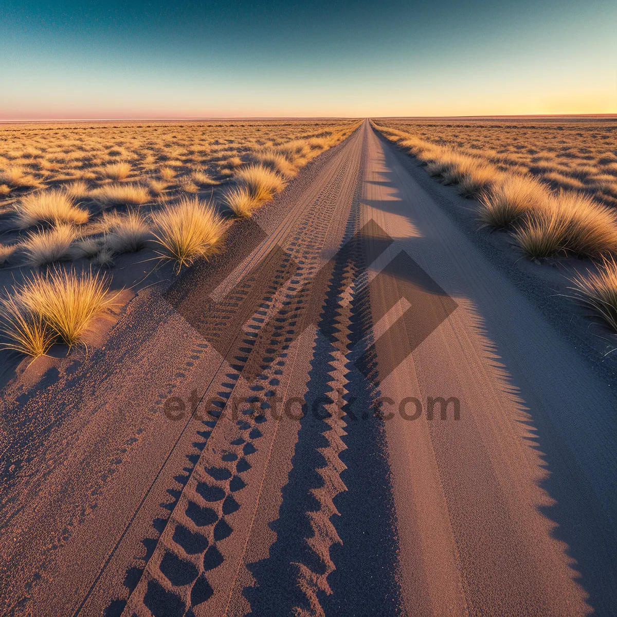 Picture of Dune Scape: Road to the Horizon
