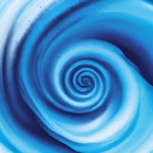 This vibrant fractal spiral showcases stunning digital art.