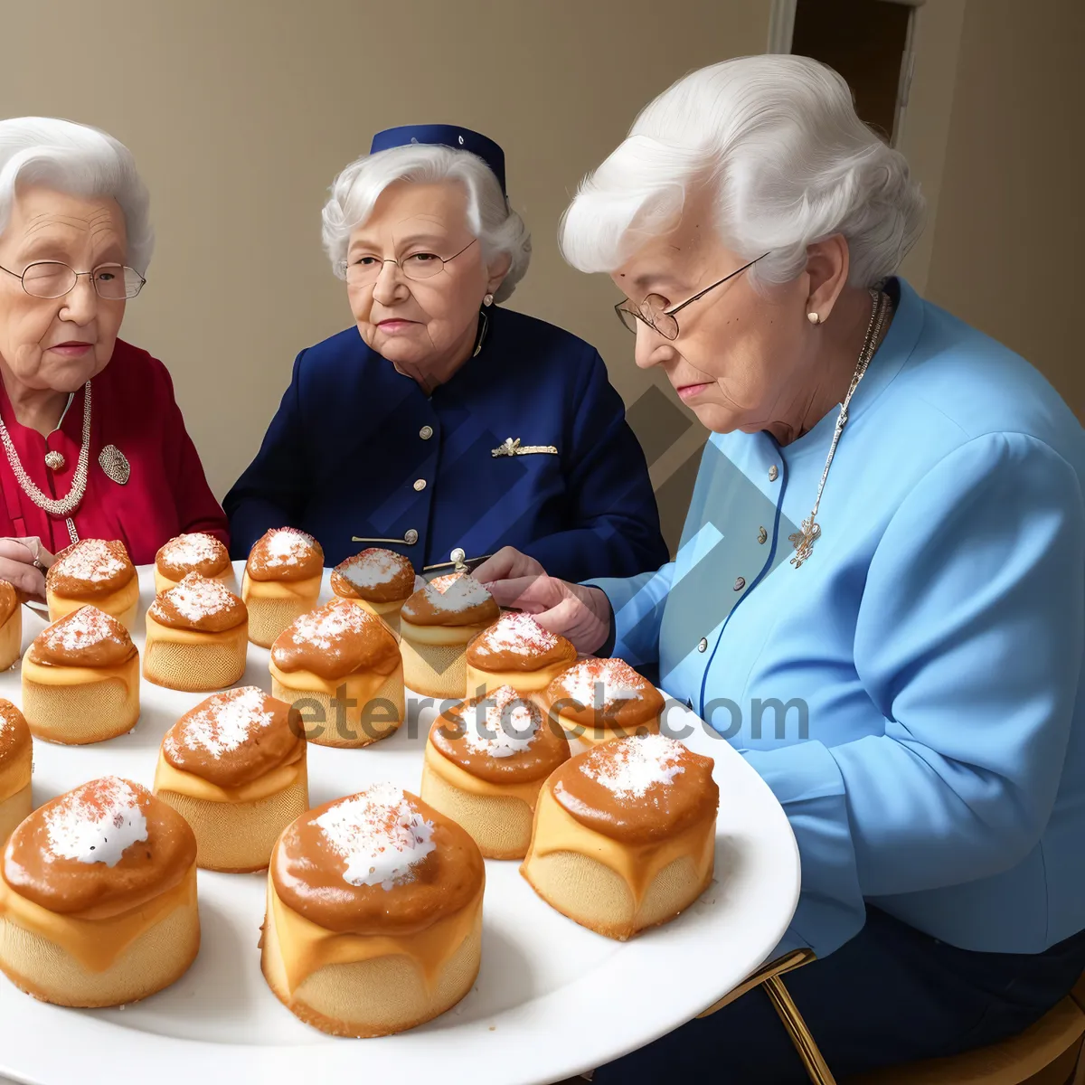 Picture of Delicious Breakfast Spread on Home Table