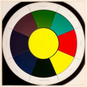 Shiny CD Icon with Circle Design