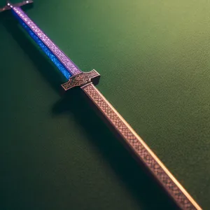 Steel Blade in Scabbard, Protective Weapon Image