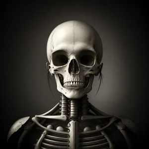 Spooky Skull: Anatomy of Fear and Death
