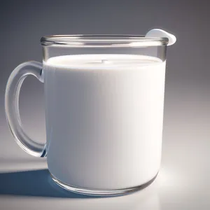 Hot Cup of Morning Tea with Saucer and Spoon