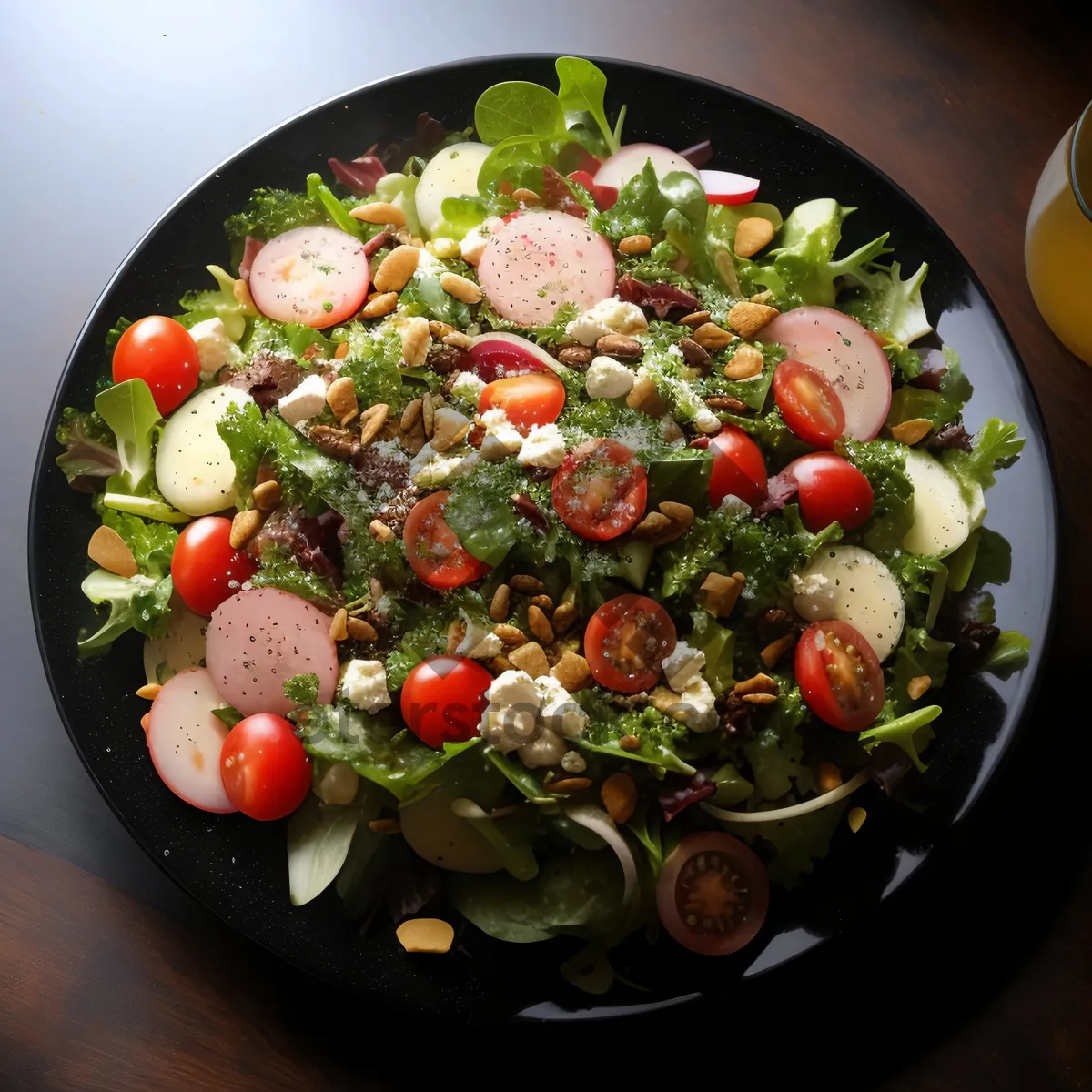 Picture of Fresh and Delicious Gourmet Vegetable Salad