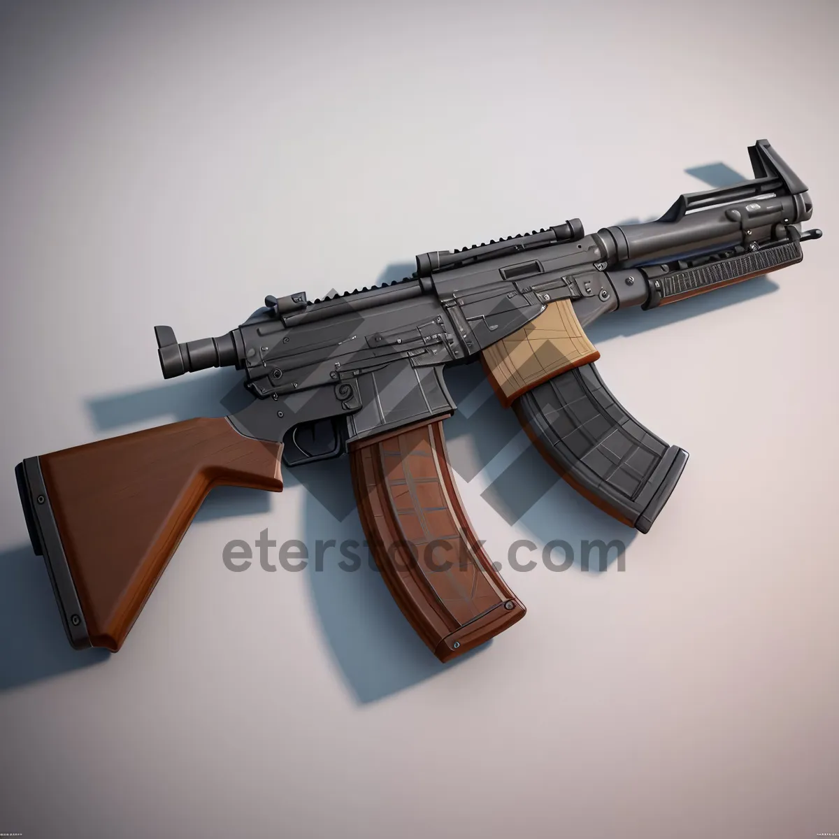 Picture of Warzone Arsenal: Deadly Automatic Rifle with Ammunition