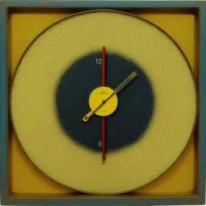 Analog Wall Clock: Time Measuring Instrument