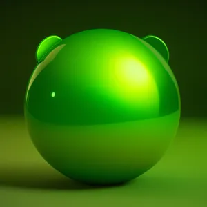 Vibrant Glass Sphere Icon Design