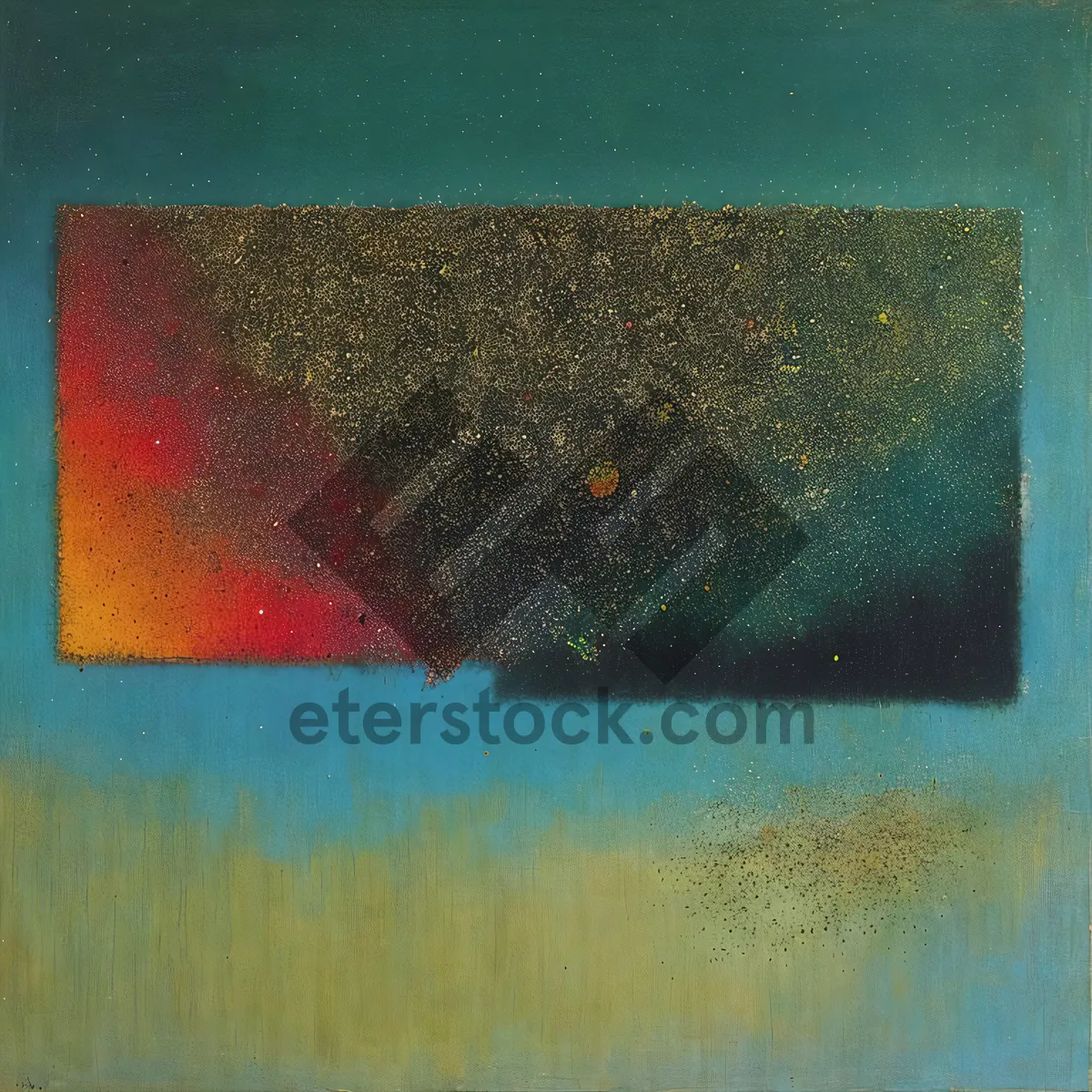 Picture of Vintage Grunge Texture Framed on Weathered Wall