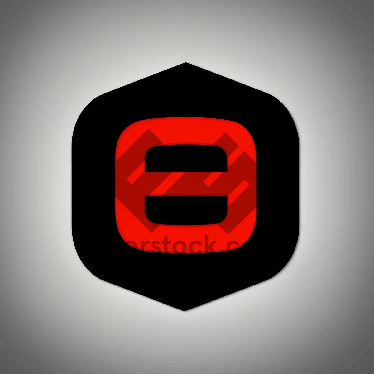 Picture of Modern Glossy Square Button Set with Bright Arrows