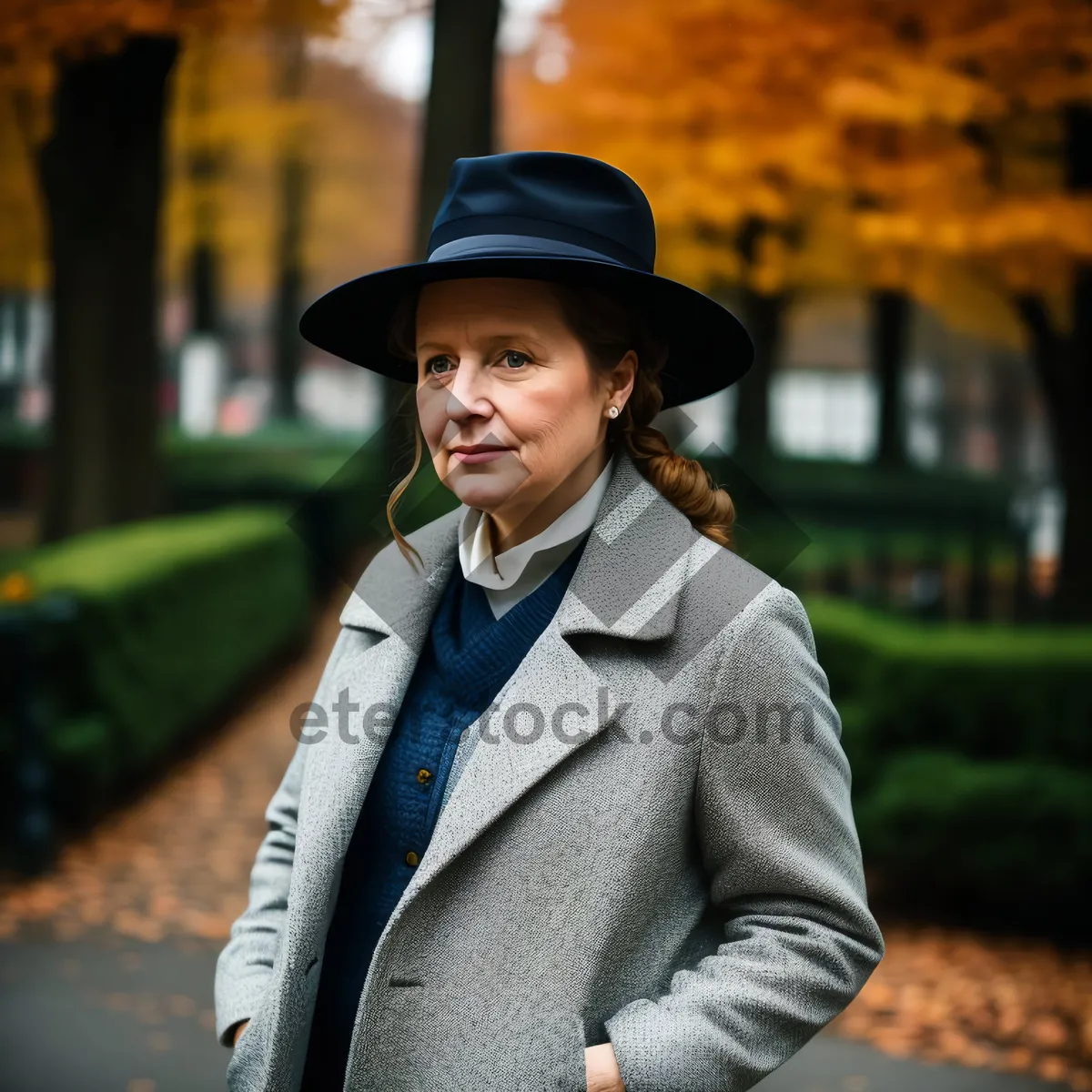 Picture of Professional man in cowboy hat smiling confidently