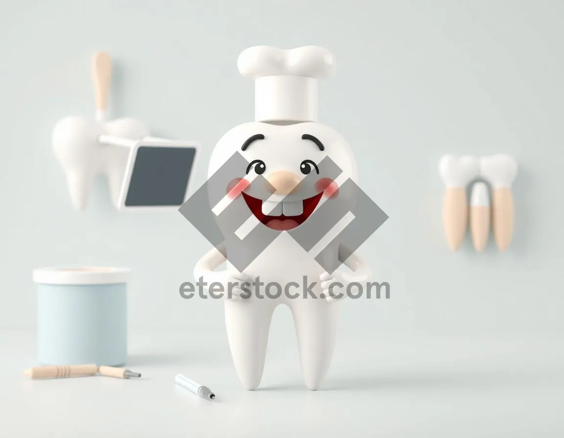 Picture of 3D cartoon man snowman soap dispenser character render.