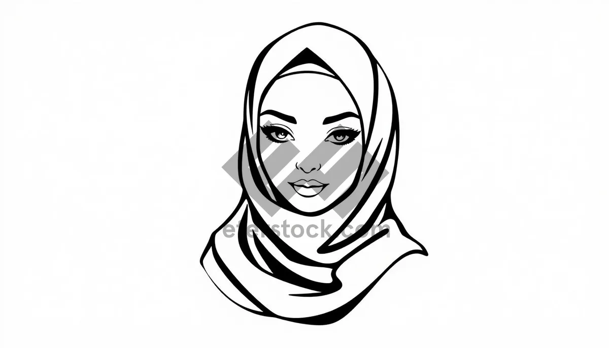Picture of Cute Housewife Cartoon Clip Art Drawing