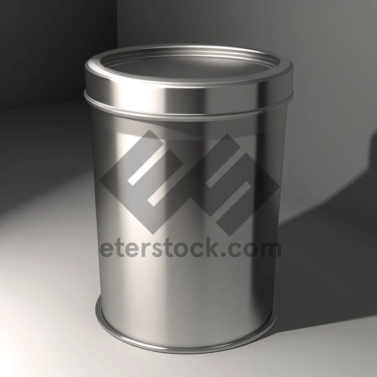 Picture of Silver Metal Drink Can - Empty Container
