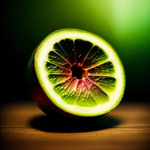 Refreshing Kiwi Fruit Slice: Bursting with Vitamins!