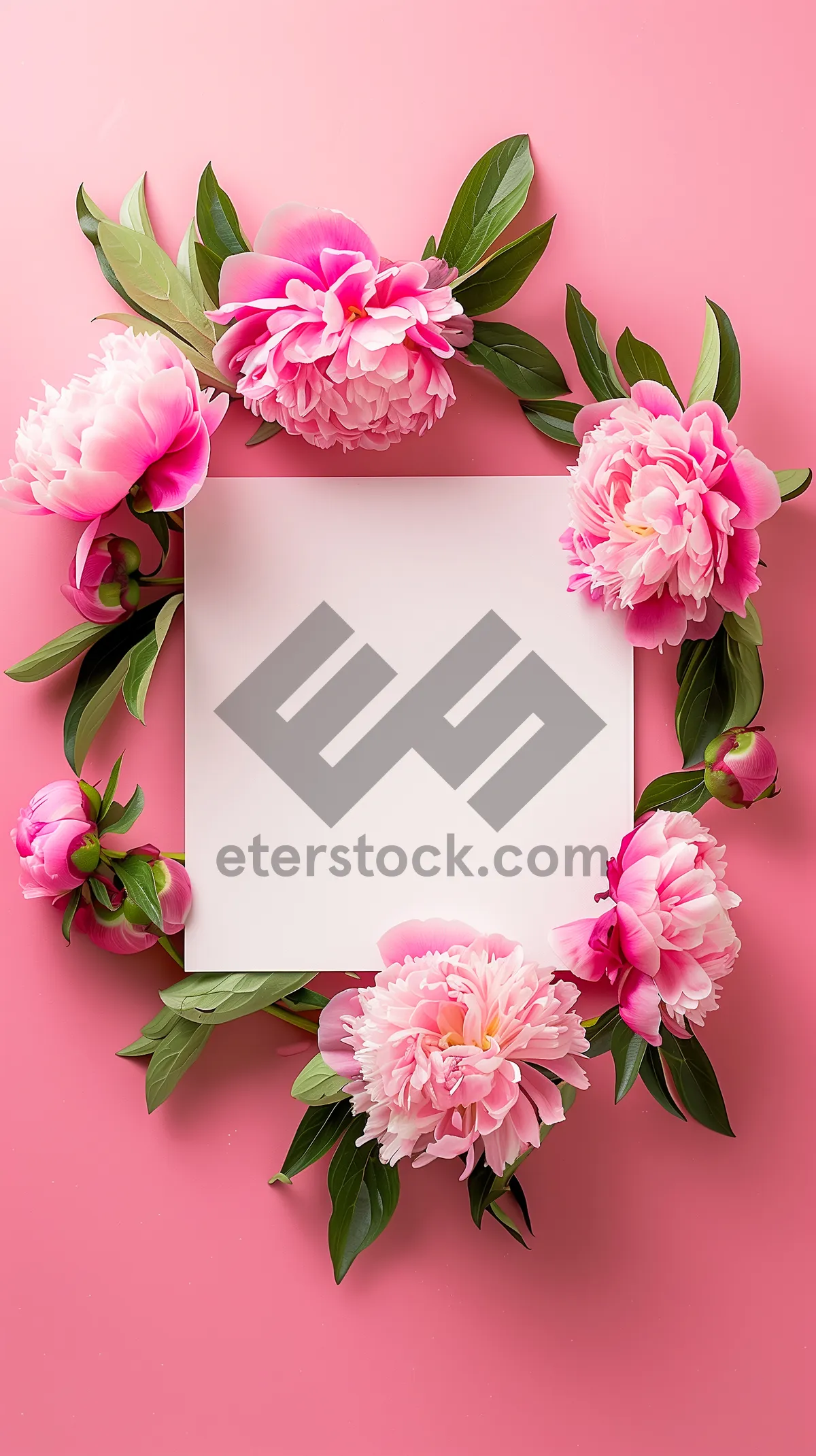 Picture of Floral Pattern Graphic Design Wallpaper