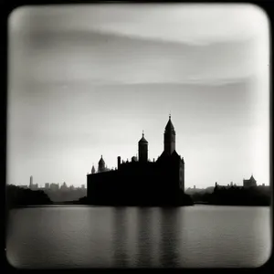 Glistening Reflections of London's Historic Architecture