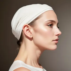 Radiant Beauty: Closeup Portrait of Attractive Lady