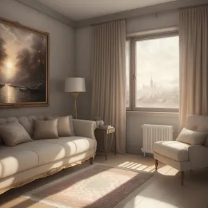 Modern Bedroom Interior with Stylish Furniture
