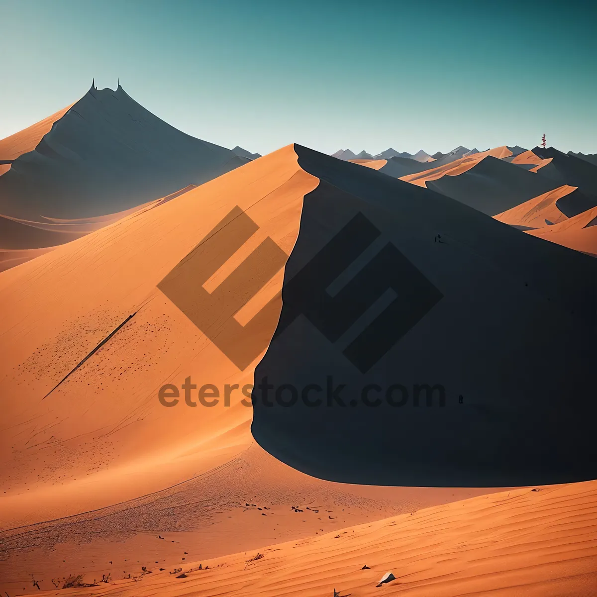 Picture of Sunset Over Moroccan Dune Landscape