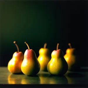 Juicy Yellow Pear - Ripe, Sweet, and Nutritious