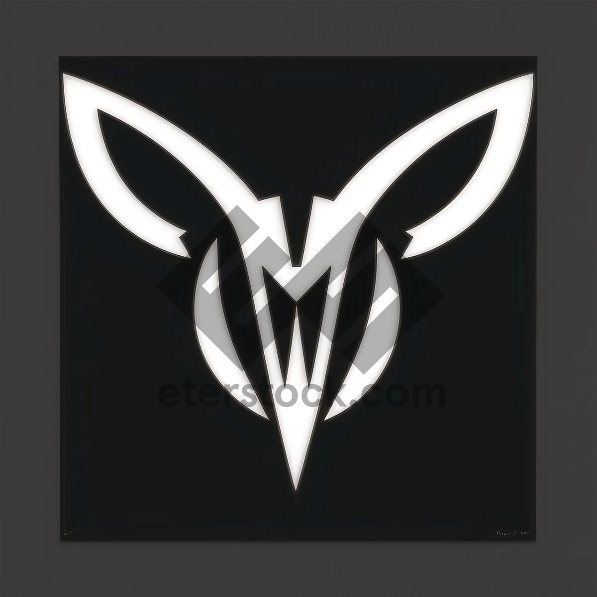 Picture of Artistic Symbol of Heraldry: Graphic Decorative Design Icon