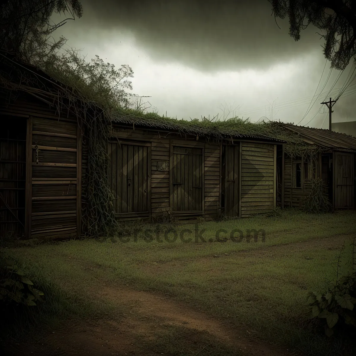 Picture of Charming rural house with a picket fence