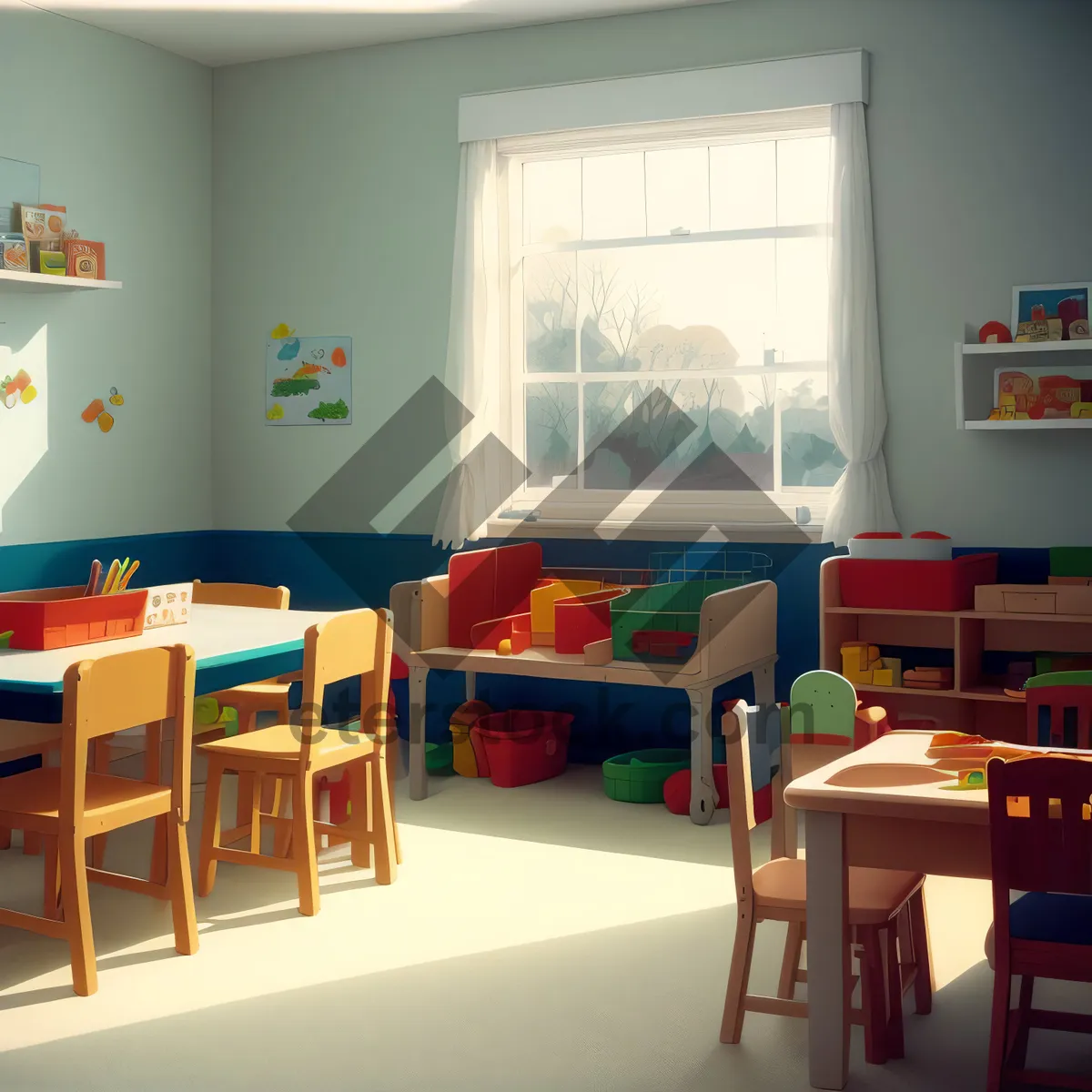 Picture of Modern Studio Apartment with Cozy Interior Design