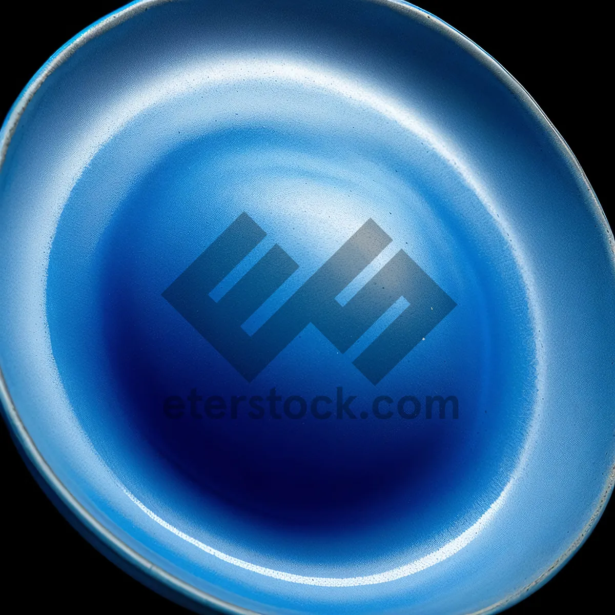 Picture of Spherical Glass Button with Space Graphic Design