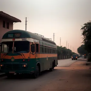 Efficient Public Transport Shuttle Bus on Highway