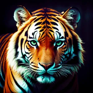 Wild Jungle Hunter: Striped Tiger Cat