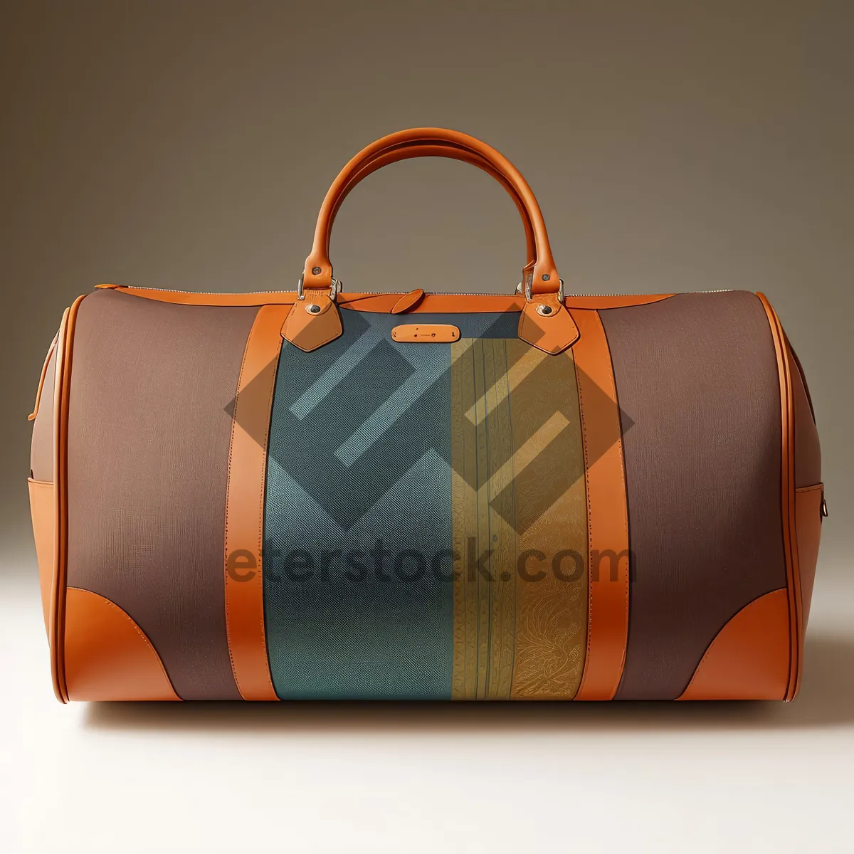 Picture of Fashionable Leather Shopping Bag