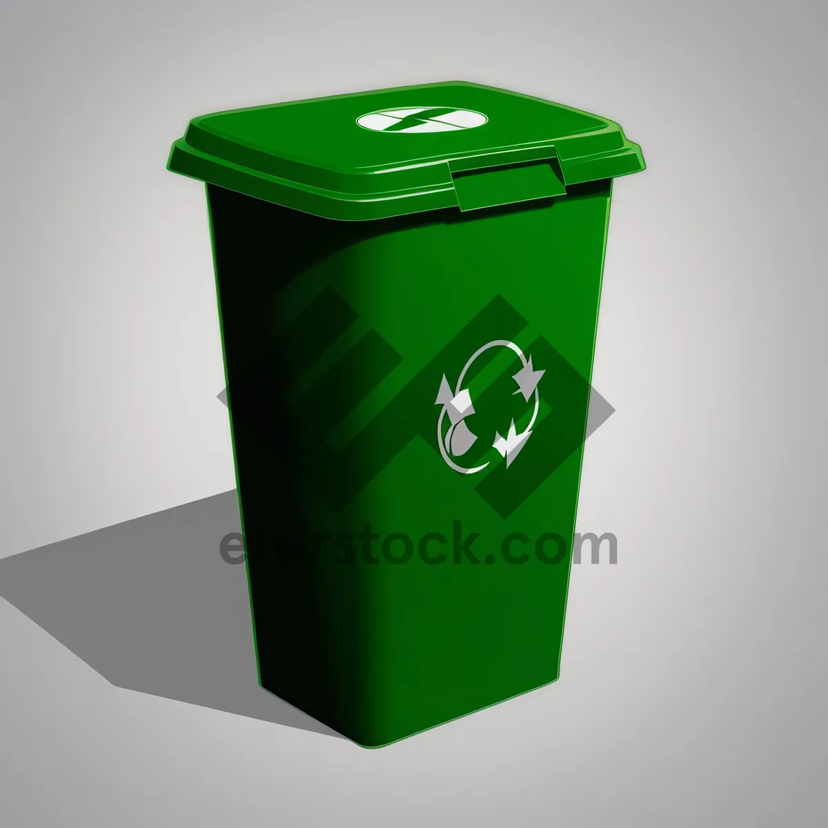 Picture of Plastic Garbage Bin - 3D Object Conservation Box