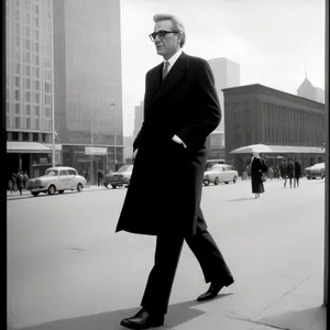 Professional businessman in stylish suit and tie