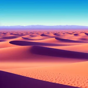 Serenity at Sunset: Coastal Dunes Embracing Vibrant Skies.