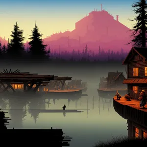 Serenity by the Lakeside