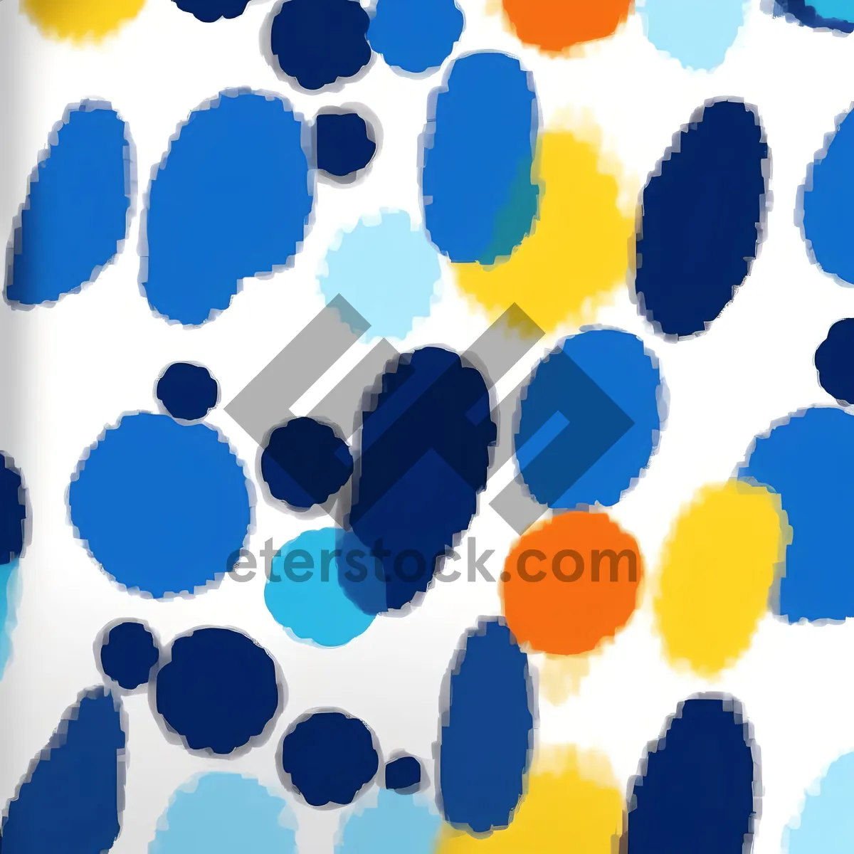 Picture of Colorful Circle Graphic Design Wallpaper Pattern Icon