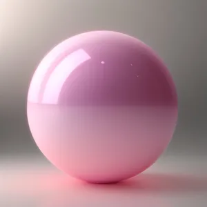 Colorful Glass Sphere Graphic