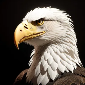 Majestic Bald Eagle: Wild Bird in Flight