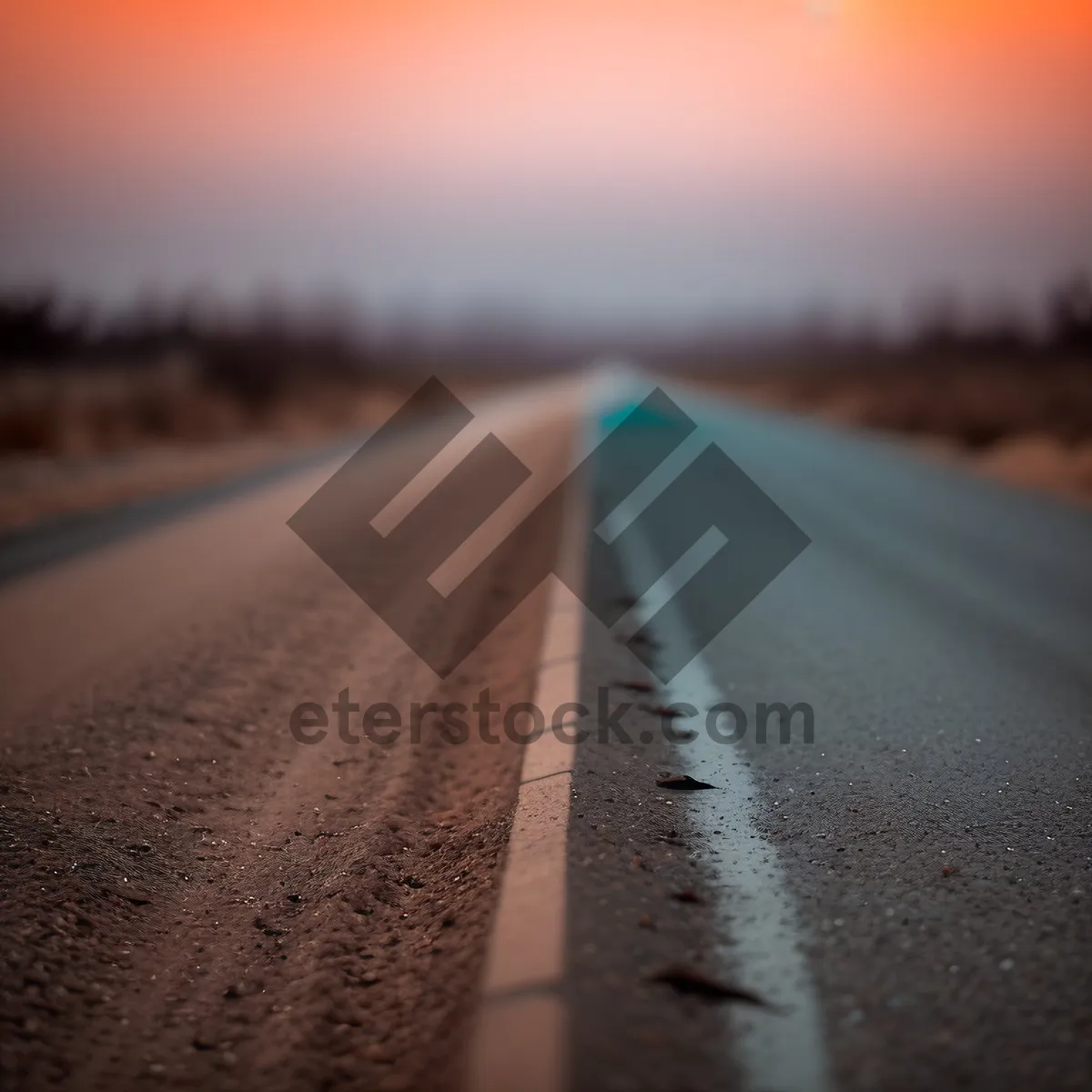 Picture of Endless Journey on Open Road