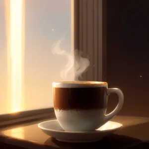 Steaming Cup of Morning Brew