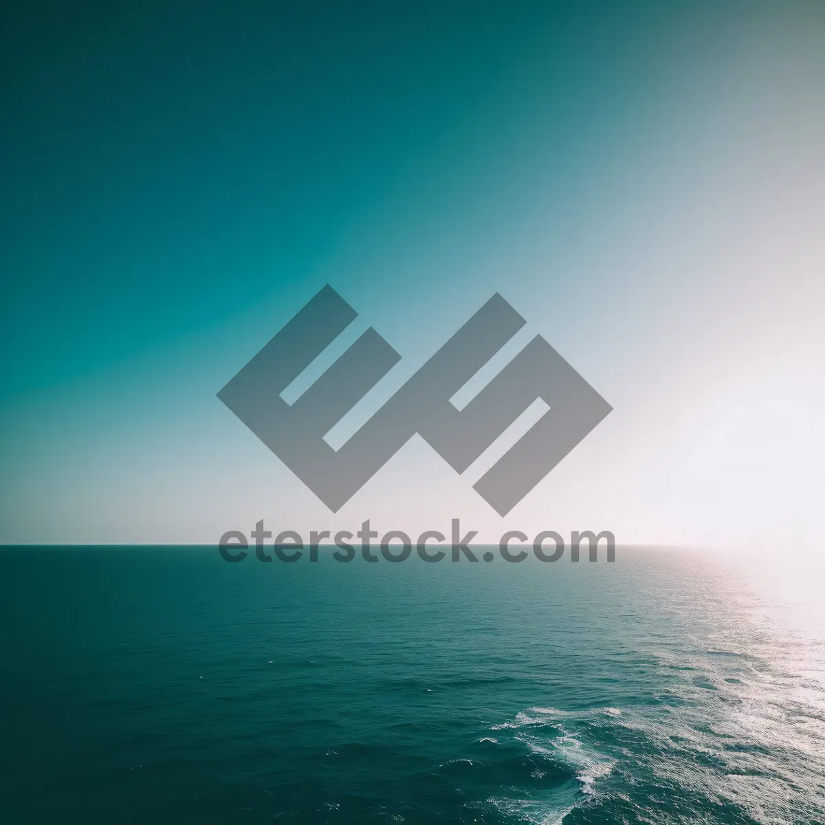 Picture of Serene Sunset Seascapes: A Tropical Beach Paradise