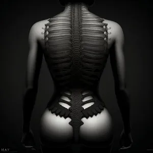 Anatomically Detailed X-ray Skeleton Model - Mannequin