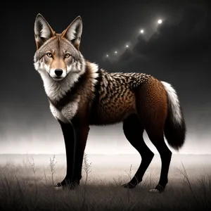 Canine Wild Predator - Majestic Wolf