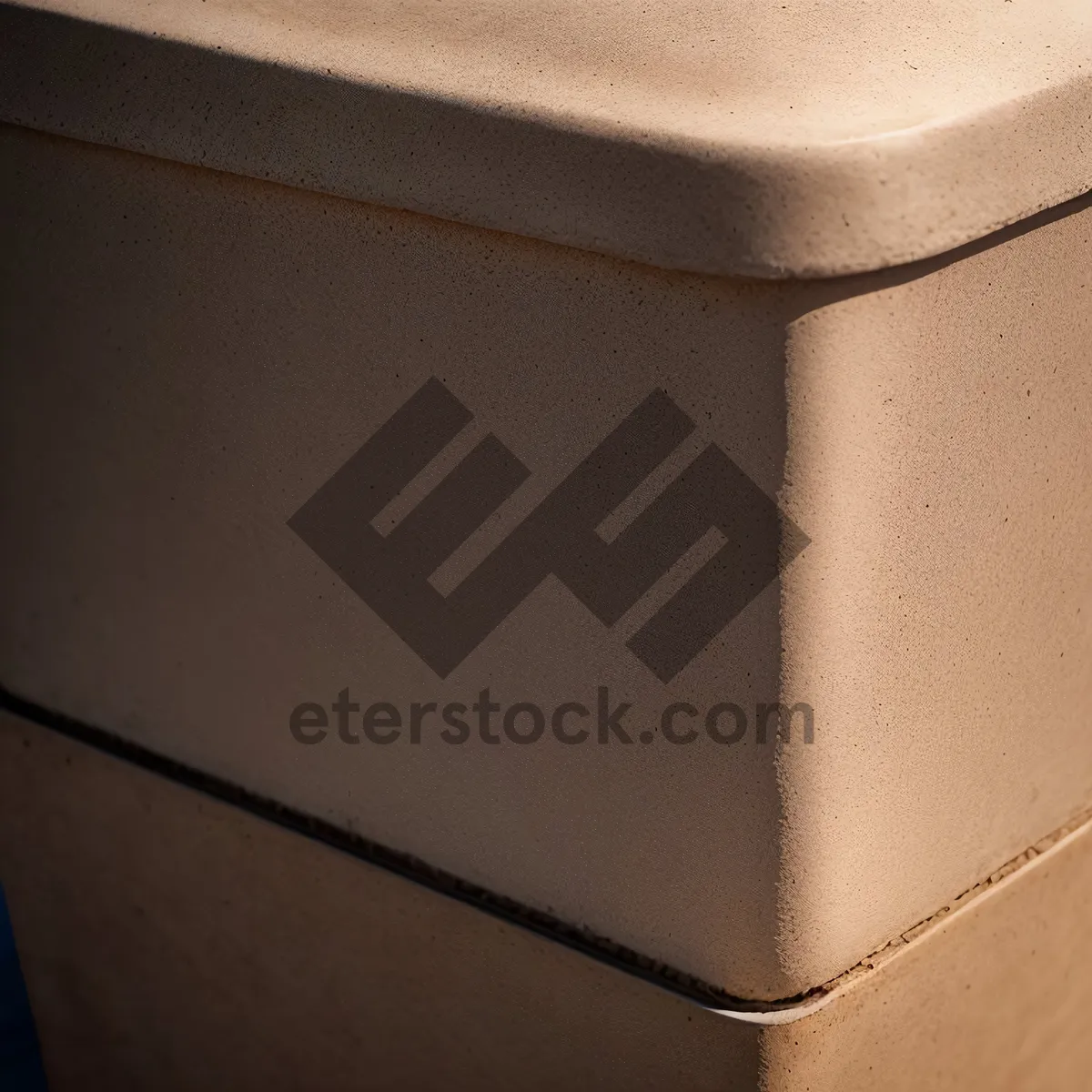 Picture of Cardboard box seat furniture packaging container