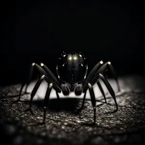 Black Mosquito Strainer: Insect Arthropod Image