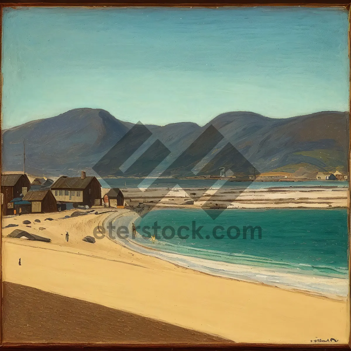 Picture of Tranquil Tropical Beach Paradise