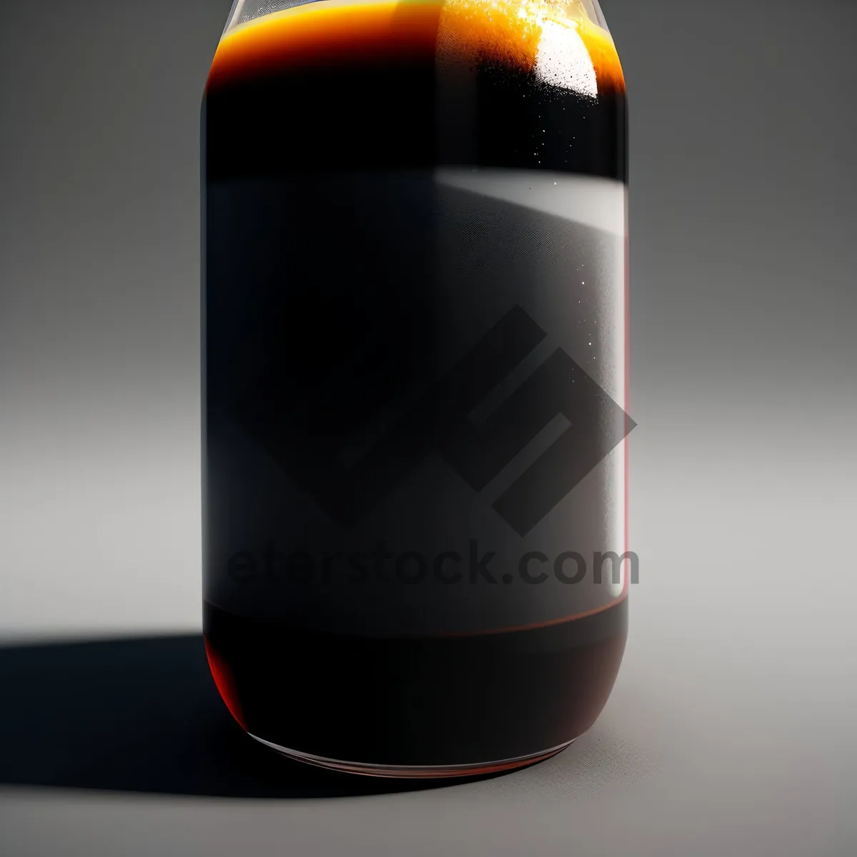 Picture of Glass Lager Bottle with Pill Bottle and Lighter