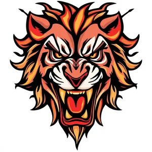 Black Cartoon Animal Graphic Design Element